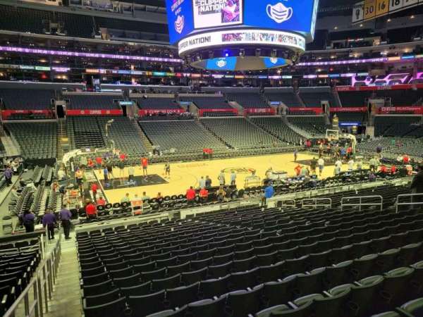 Crypto.com Arena, section: 102, row: 20, seat: 19