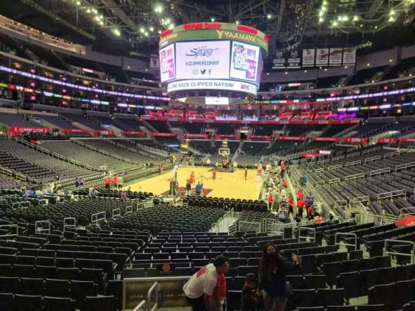 Crypto.com Arena, section: 106, row: 19, seat: 17