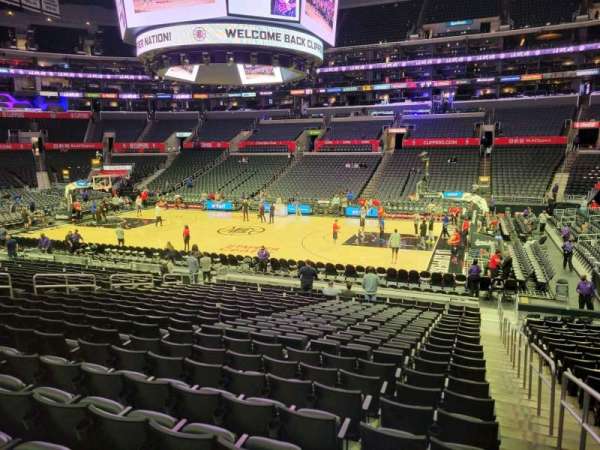 Crypto.com Arena, section: 110, row: 20, seat: 1