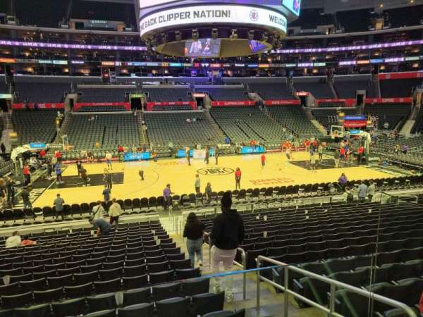 Crypto.com Arena, section: 112, row: 18w, seat: 1