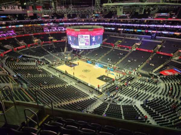 Crypto.com Arena, section: 314, row: 6, seat: 6