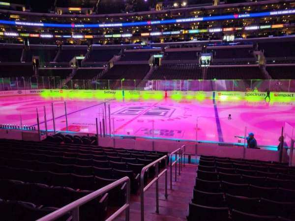 Crypto.com Arena, section: 119, row: 14, seat: 20