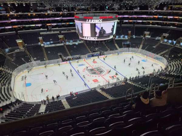Crypto.com Arena, section: 320, row: 7, seat: 10