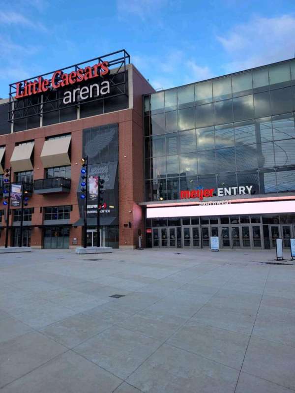 Little Caesars Arena, section: Meijer entry