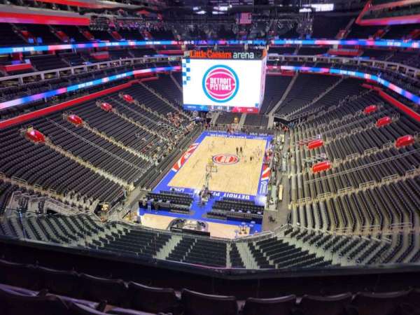 Little Caesars Arena, section: 202, row: 4, seat: 11