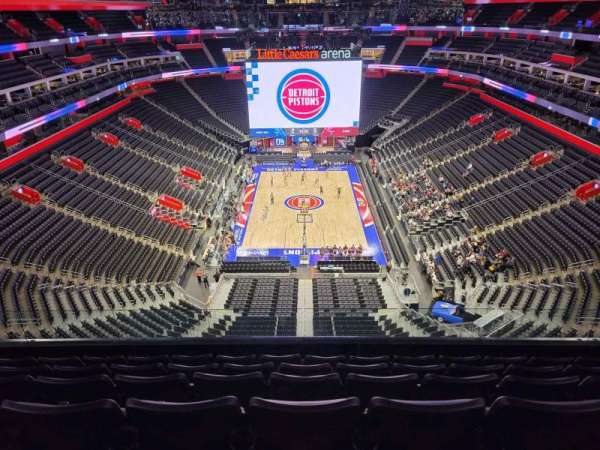 Little Caesars Arena, section: 219, row: 6, seat: 10