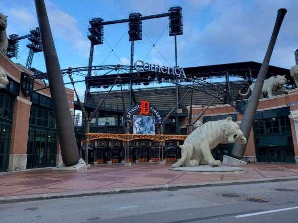 Comerica Park, section: Gate A