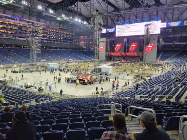 Ford Field, section: 120, row: 25, seat: 19