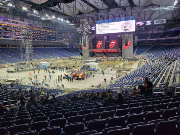 Ford Field, section: 120, row: 33, seat: 14