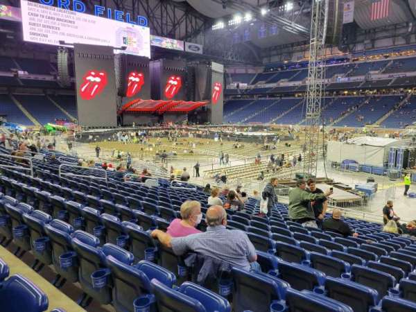 Ford Field, section: 109, row: 18, seat: 21