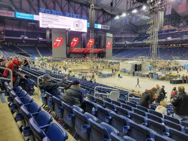 Ford Field, section: 111, row: 14, seat: 10