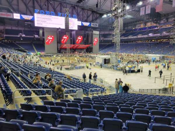 Ford Field, section: 112, row: 17, seat: 10