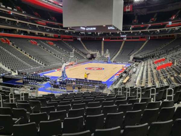 Little Caesars Arena, section: 101, row: 13, seat: 9