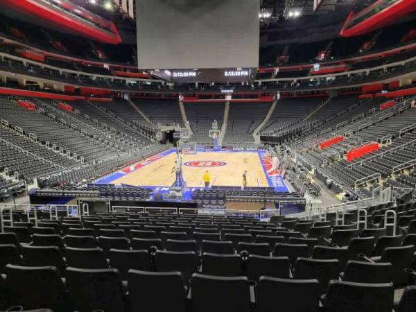 Little Caesars Arena, section: 102, row: 13, seat: 9