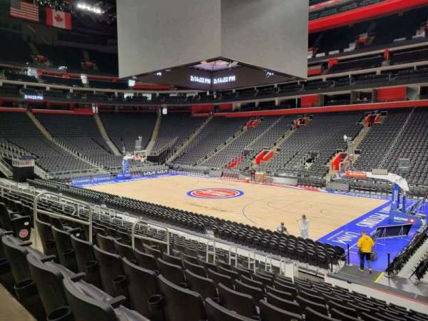 Little Caesars Arena, section: 106, row: 13, seat: 10