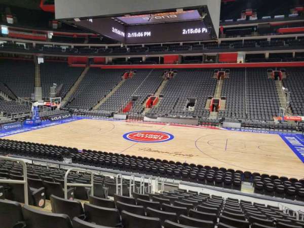 Little Caesars Arena, section: 108, row: 13, seat: 14