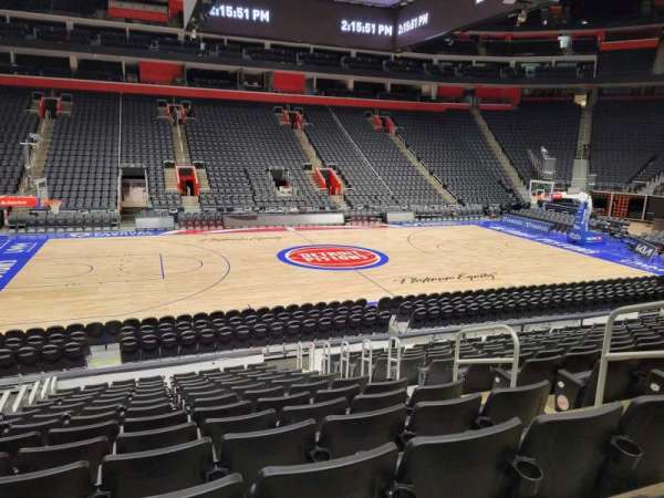 Little Caesars Arena, section: 110, row: 13, seat: 5