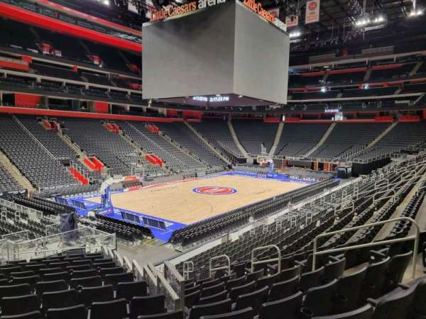 Little Caesars Arena, section: 113, row: 17, seat: 9