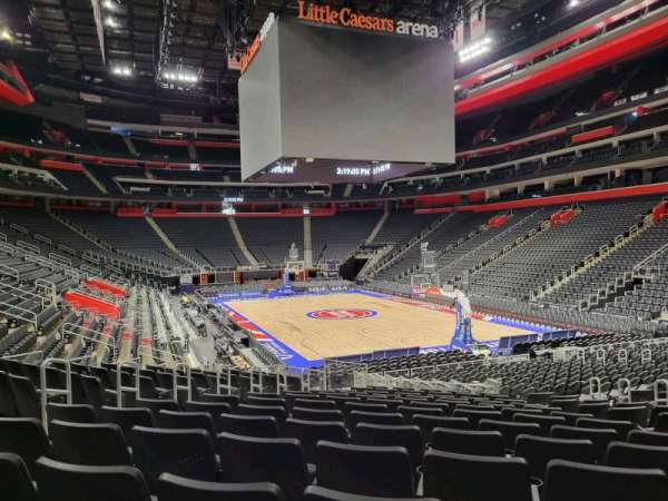 Little Caesars Arena, section: 117, row: 13, seat: 9