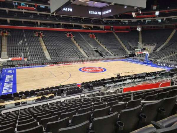 Little Caesars Arena, section: 124, row: 13, seat: 14