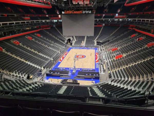 Little Caesars Arena, section: M2, row: 3, seat: 12
