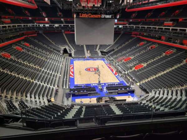 Little Caesars Arena, section: M3, row: 3, seat: 15
