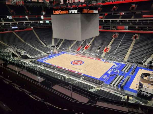 Little Caesars Arena, section: M7, row: 3, seat: 10