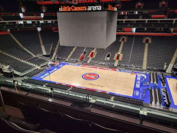 Little Caesars Arena, section: M9, row: 3, seat: 15