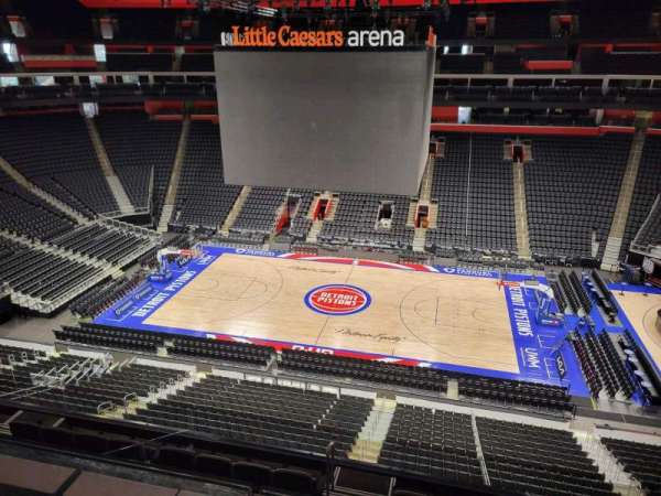 Little Caesars Arena, section: M10, row: 2, seat: 5