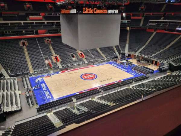Little Caesars Arena, section: M14, row: 2, seat: 5