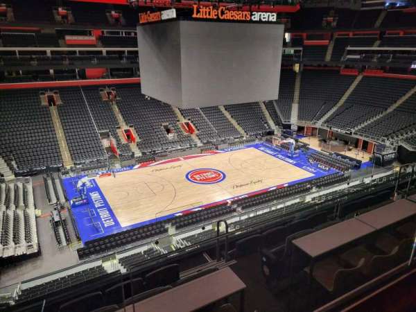 Little Caesars Arena, section: m14, row: 1, seat: 15