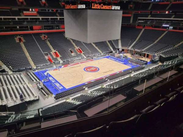 Little Caesars Arena, section: M15, row: 3, seat: 10