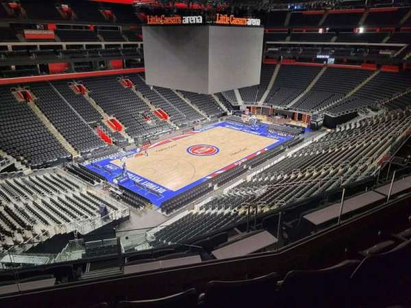 Little Caesars Arena, section: M16, row: 3, seat: 10