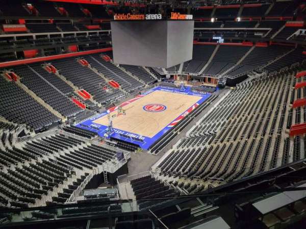 Little Caesars Arena, section: M17, row: 2, seat: 5