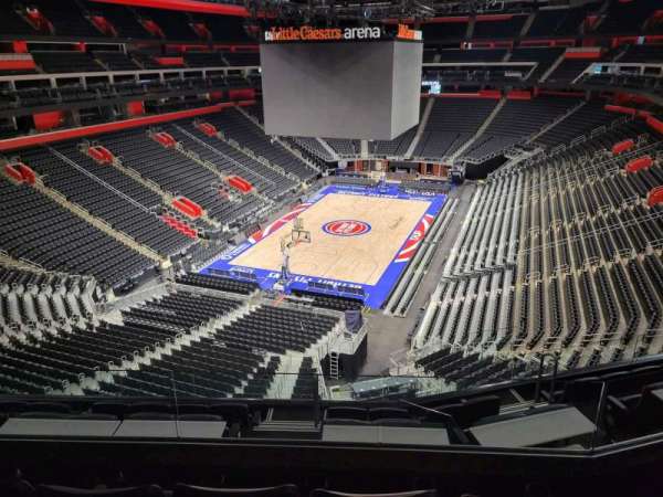 Little Caesars Arena, section: M18, row: 3, seat: 10