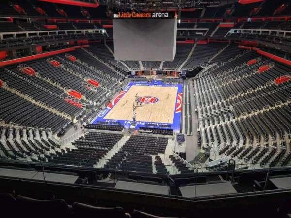 Little Caesars Arena, section: M19A, row: 3, seat: 8