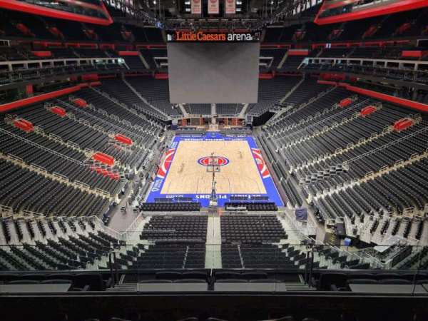 Little Caesars Arena, section: M19B, row: 3, seat: 6
