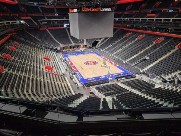 Little Caesars Arena, section: M21, row: 3, seat: 10
