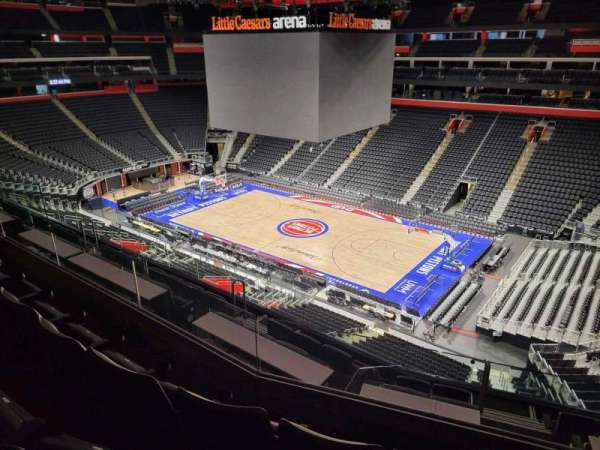 Little Caesars Arena, section: M24, row: 3, seat: 10