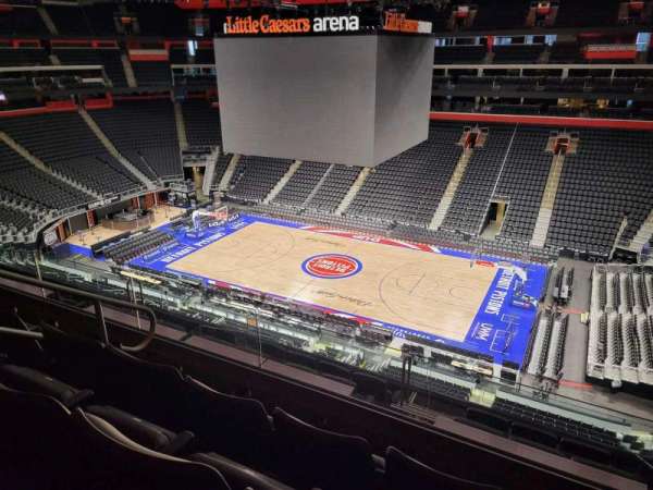 Little Caesars Arena, section: M25, row: 3, seat: 6
