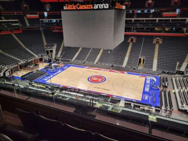 Little Caesars Arena, section: M26, row: 3, seat: 15