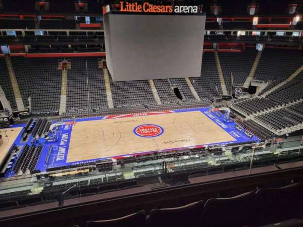 Little Caesars Arena, section: M29, row: 3, seat: 7