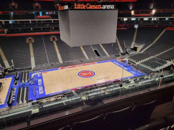 Little Caesars Arena, section: M30, row: 3, seat: 4