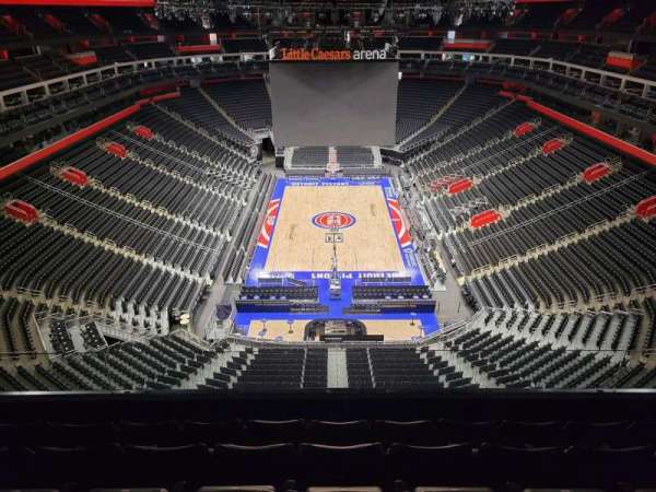 Little Caesars Arena, section: 203, row: 5, seat: 11