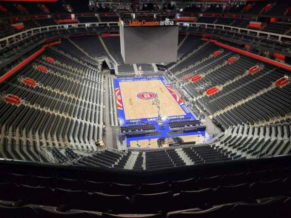 Little Caesars Arena, section: 204, row: 5, seat: 9