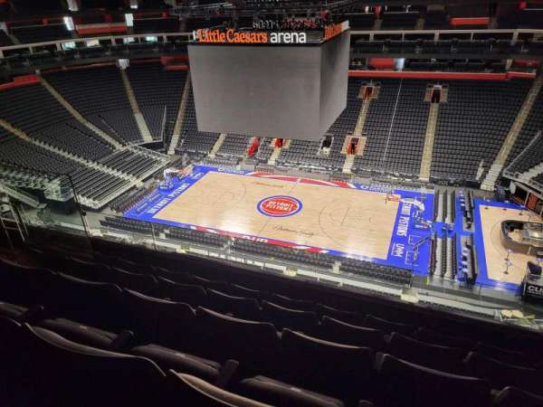 Little Caesars Arena, section: 210, row: 5, seat: 8