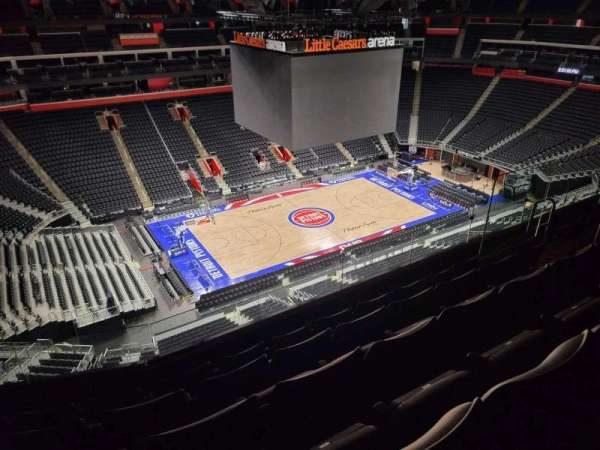Little Caesars Arena, section: 214, row: 5, seat: 9