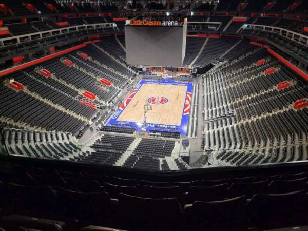 Little Caesars Arena, section: 218, row: 5, seat: 9