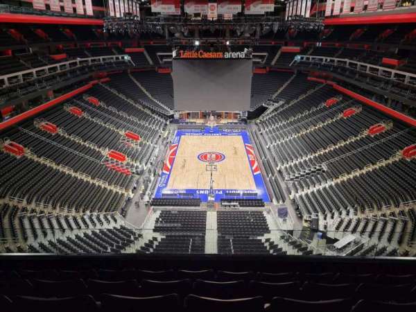 Little Caesars Arena, section: 218, row: 5, seat: 8