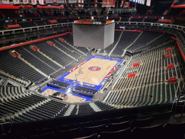 Little Caesars Arena, section: 232, row: 5, seat: 4